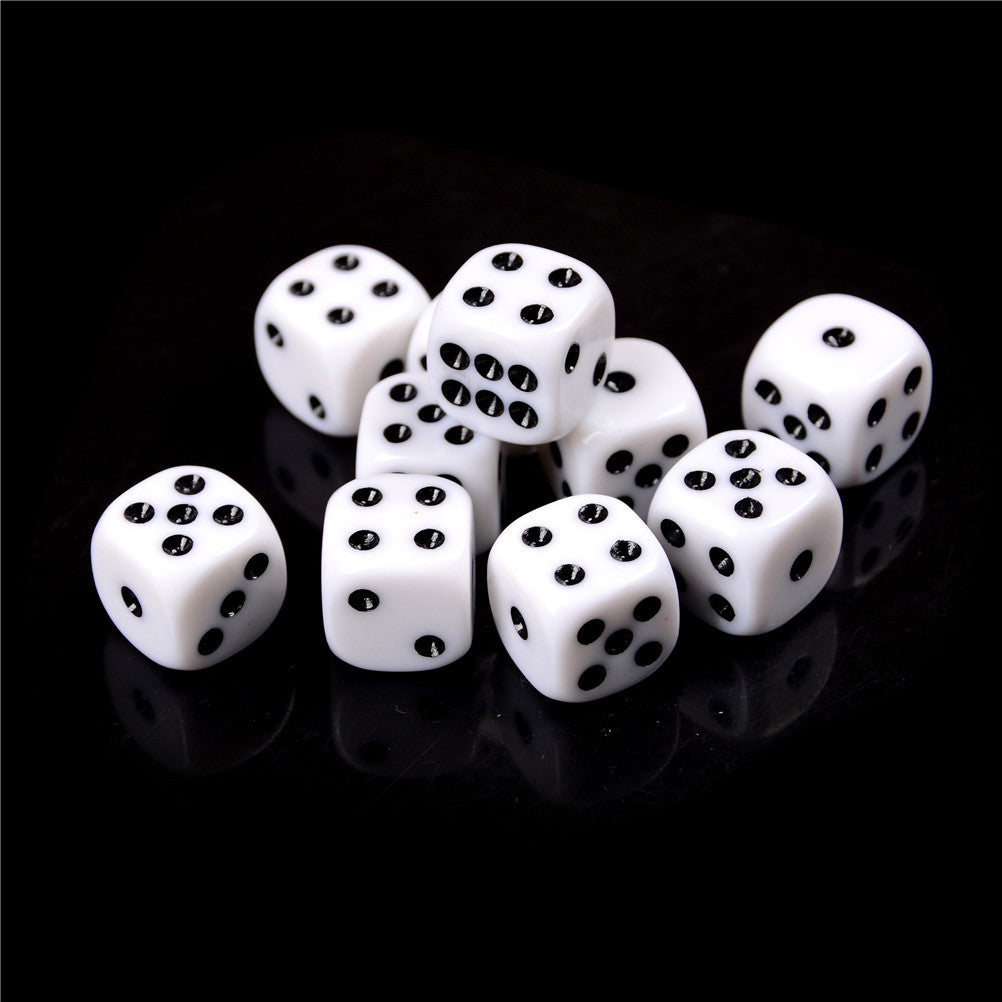 6 Sided Rounded Dice for DND & Magic the Gathering