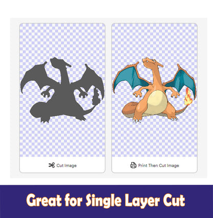 Charizard Pokémon Design SVG