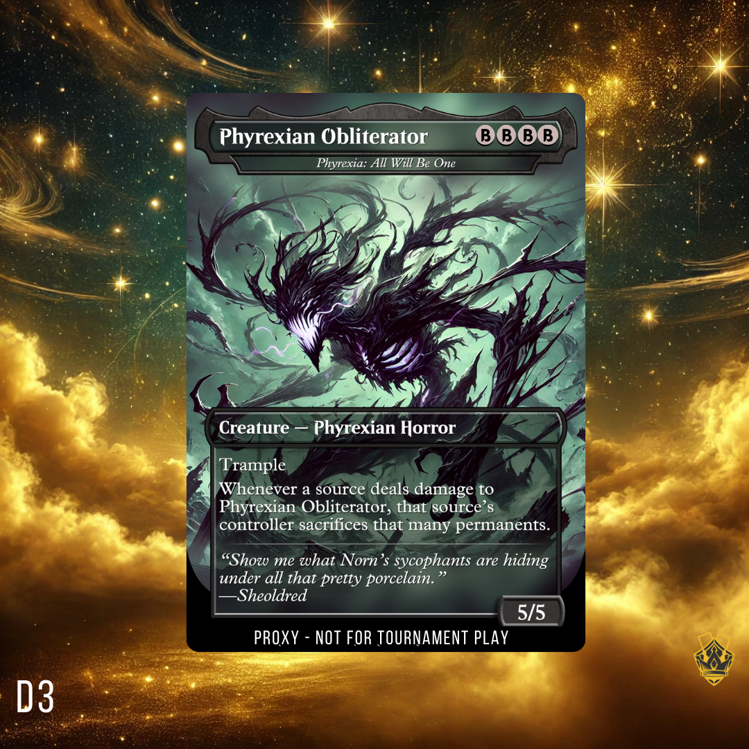 Phyrexian Obliterator  - MTG Custom Proxy