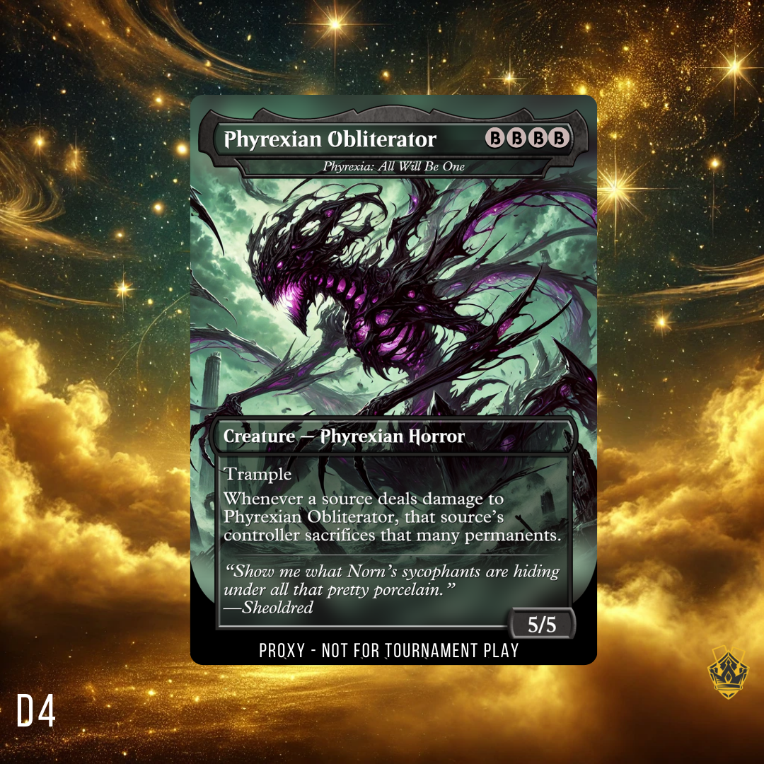 Phyrexian Obliterator  - MTG Custom Proxy