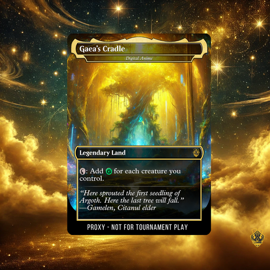 Gaea's Cradle – MTG Custom Proxy Card