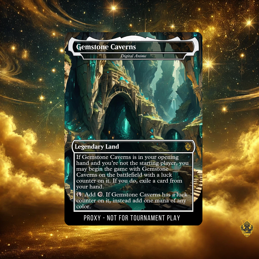 Gemstone Caverns - MTG Custom Proxy Card