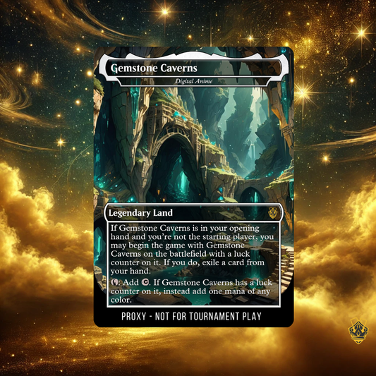 Gemstone Caverns - MTG Custom Proxy Card