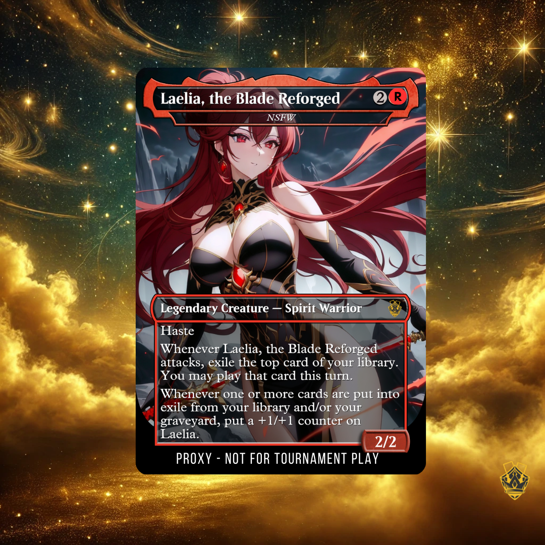 Laelia, The Blade Reforged – MTG Custom Proxy Card