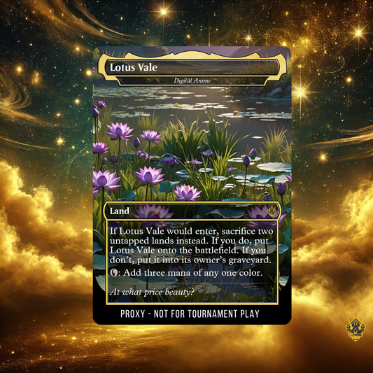 Lotus Vale - MTG Custom Proxy Card