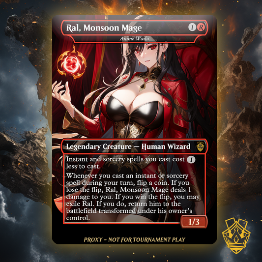 Ral, Monsoon Mage – MTG Custom Proxy Card