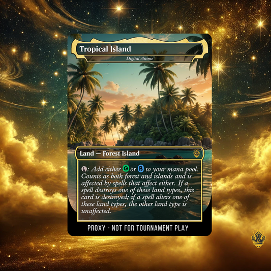 Tropical Island - MTG Custom Proxy Card