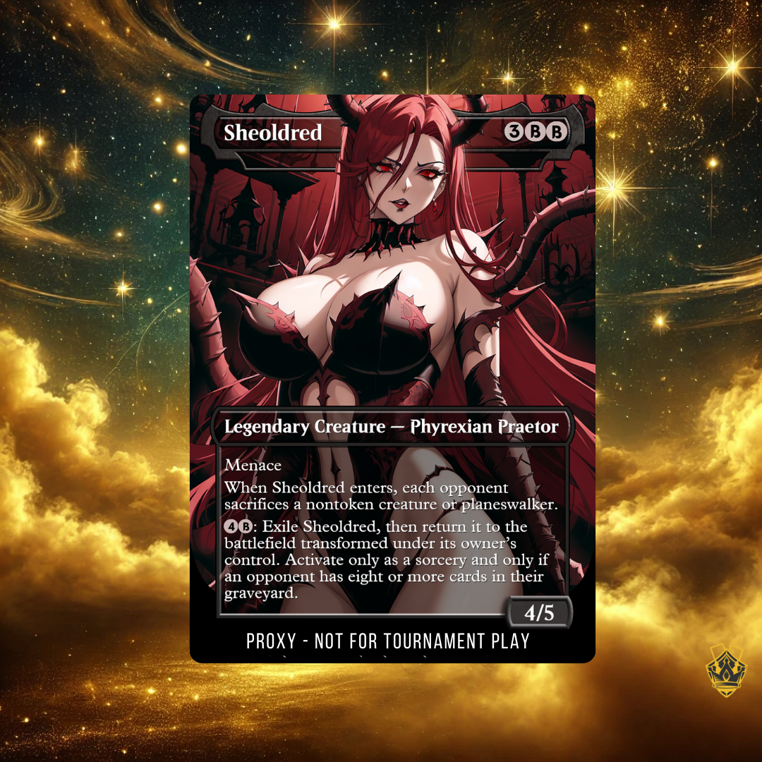 Sheoldred – MTG Custom Proxy Card - NSFW