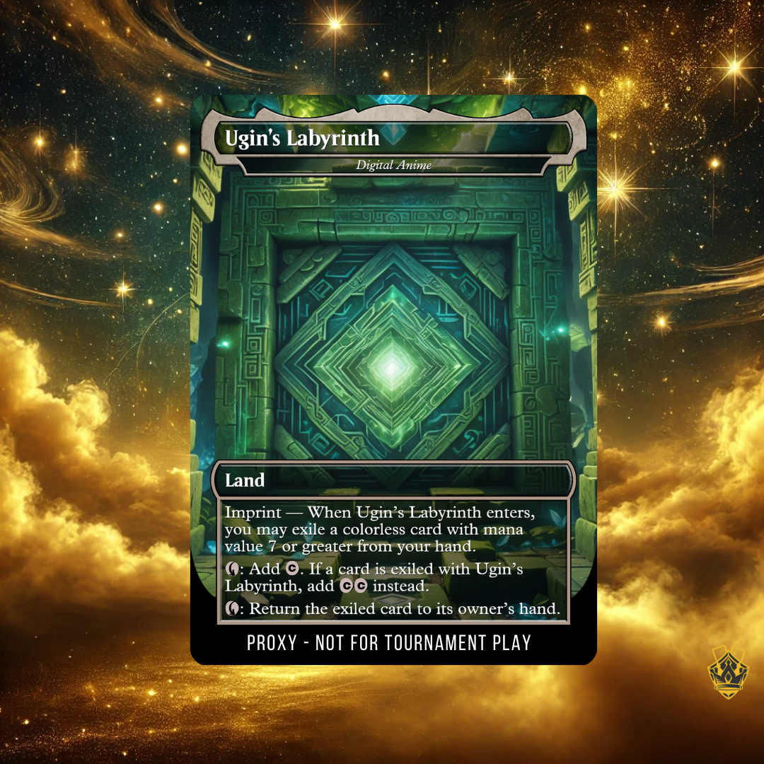 Ugin's Labyrinth – MTG Custom Proxy Card - Lands