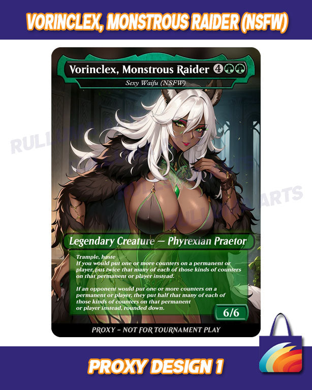 Vorinclex, Monstrous Raider  - MTG Proxy - NSFW Version
