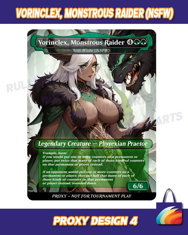 Vorinclex, Monstrous Raider  - MTG Proxy - NSFW Version