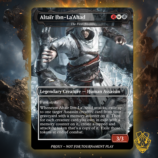 Altaïr Ibn-La’Ahad  – MTG Custom Proxy Assassin's Creed