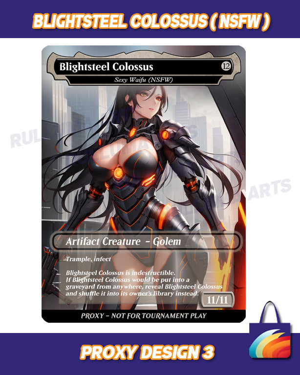 Blightsteel Colossus – MTG Proxy Card - NSFW Collection