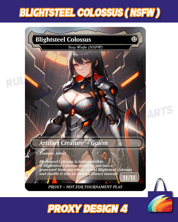 Blightsteel Colossus – MTG Proxy Card - NSFW Collection