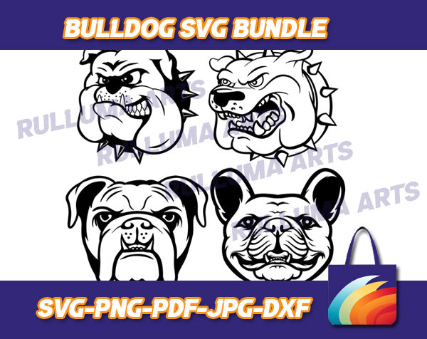 Bulldog SVG Bundle