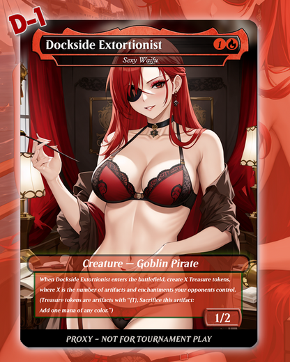 Dockside Extortionist - MTG Proxy - NSFW Version