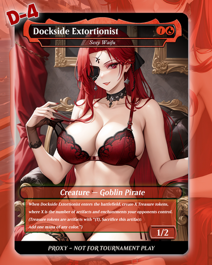 Dockside Extortionist - MTG Proxy - NSFW Version