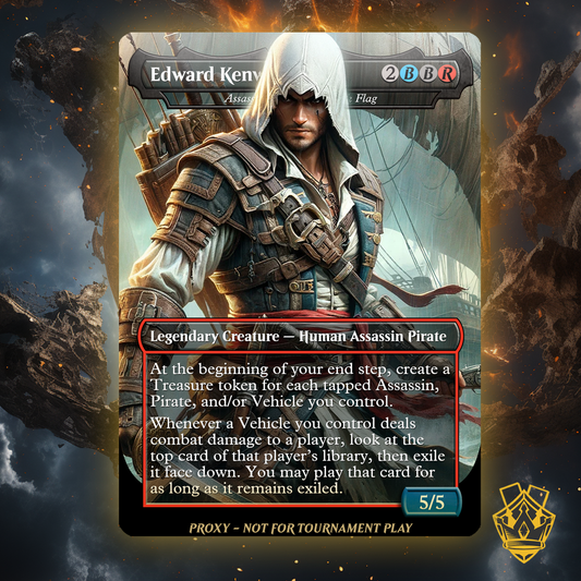 Edward Kenway - Universes Beyond – MTG Proxy Assassin's Creed