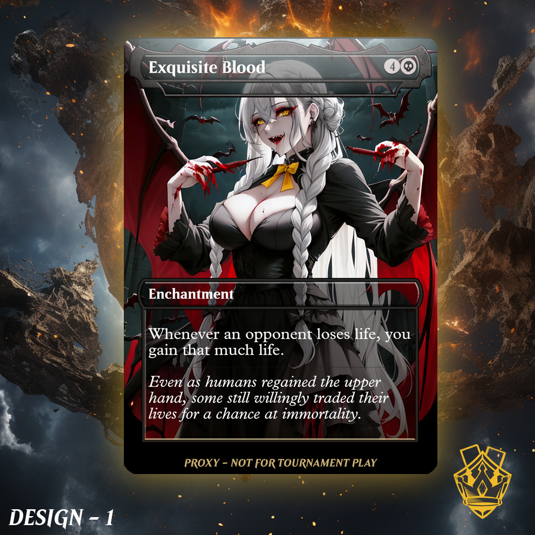 Exquisite Blood - MTG Proxy - NSFW Version