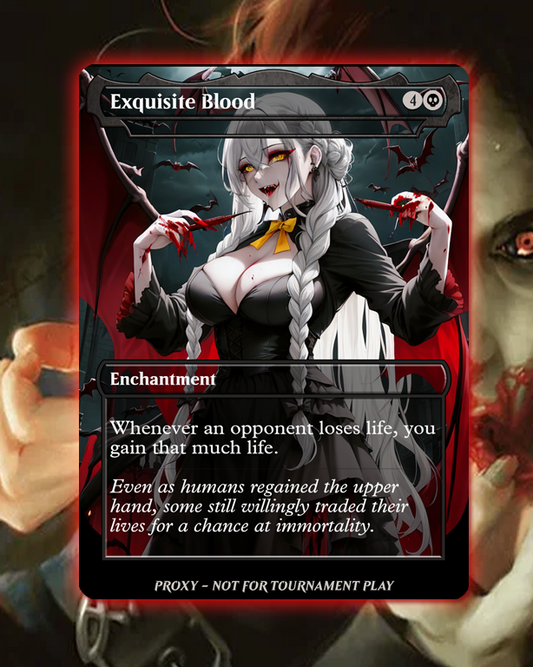 Exquisite Blood - MTG Proxy - NSFW Version