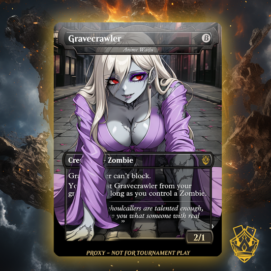 Gravecrawler  - MTG Custom Proxy - NSFW