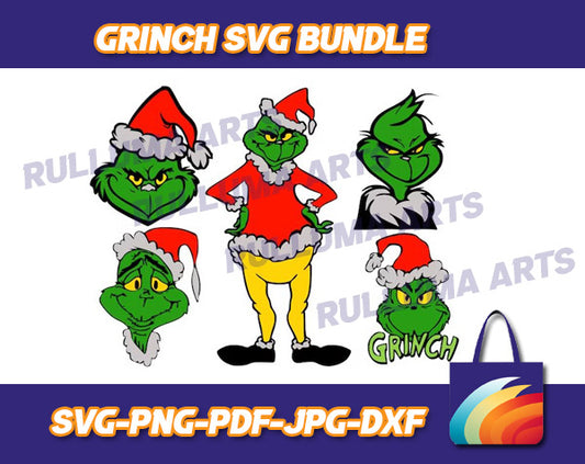 Grinch SVG BUNDLE