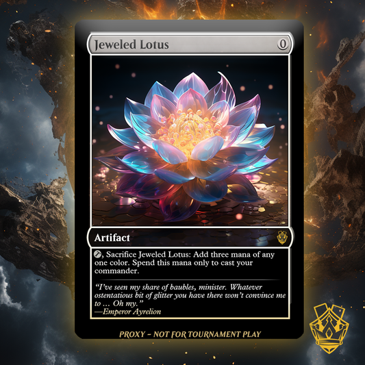 Jeweled Lotus - MTG Custom Proxy Card