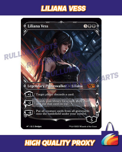 Liliana Vess  – MTG Proxy Card - Magic 2015 Core Set