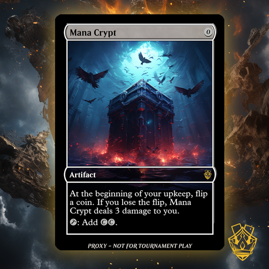 Mana Crypt  – MTG Custom Proxy Card