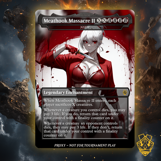 Meathook Massacre II - MTG Proxy - NSFW Version