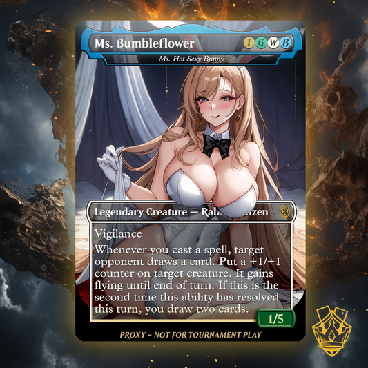 Ms. Bumbleflower  – MTG Custom Proxy Card (NSFW)