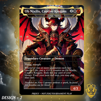 Ob Nixilis, Captive Kingpin – MTG Custom Proxy Card