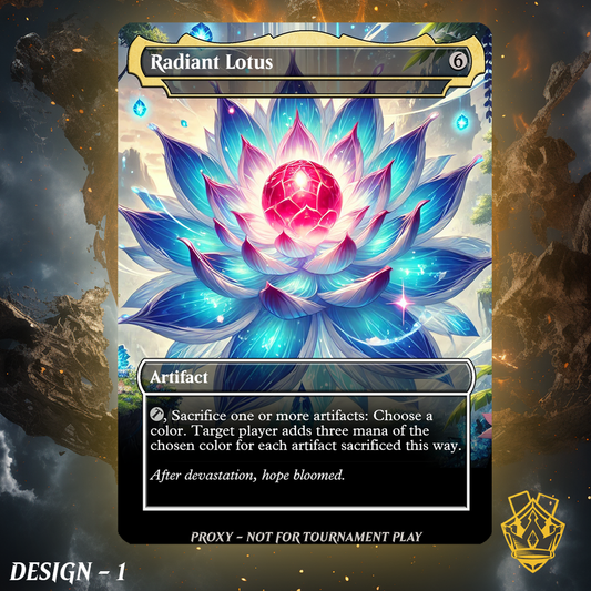 Radiant Lotus – MTG Custom Proxy Card