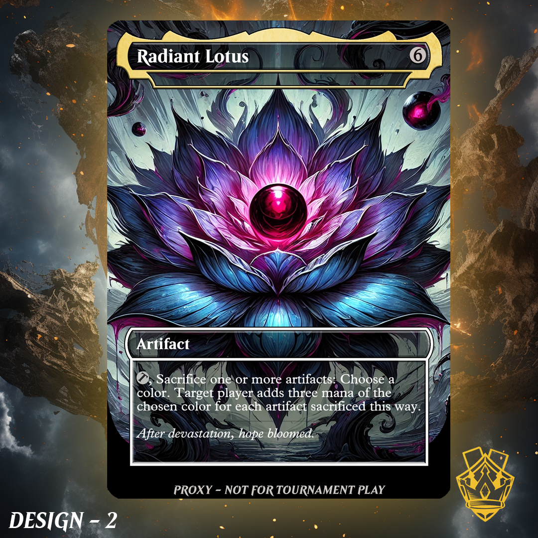 Radiant Lotus – MTG Custom Proxy Card