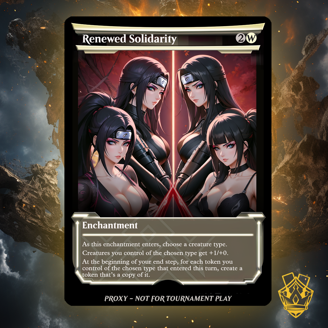 Renewed Solidarity - MTG Custom Proxy Card - NSFW