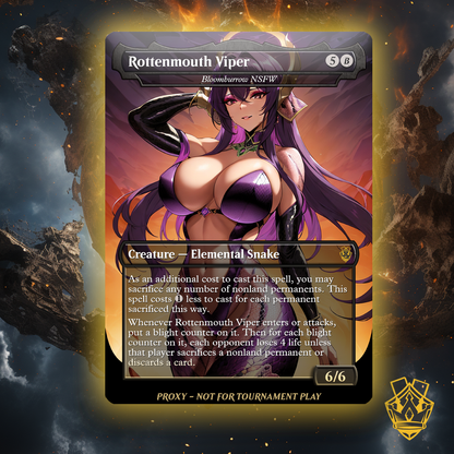 Rottenmouth Viper – MTG Custom Proxy Card (NSFW)