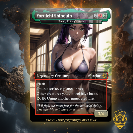 Samut, Voice of Dissent - MTG Proxy - NSFW Version