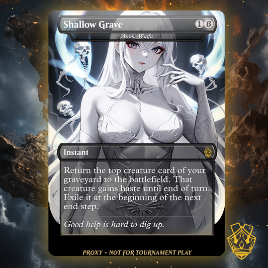 Shallow Grave – MTG Custom Proxy Card