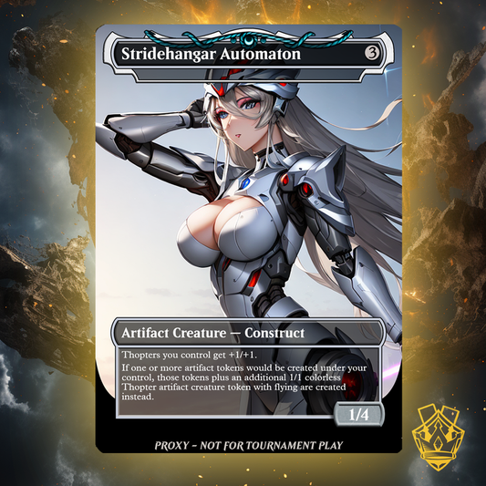 Stridehangar Automaton - MTG Custom Proxy Card - NSFW