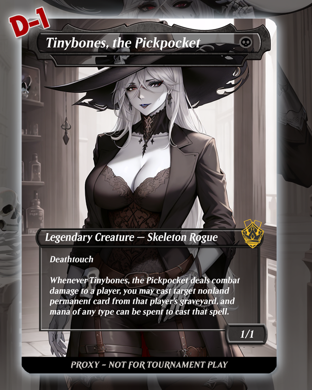 Tinybones, the Pickpocket - MTG Proxy - NSFW Version