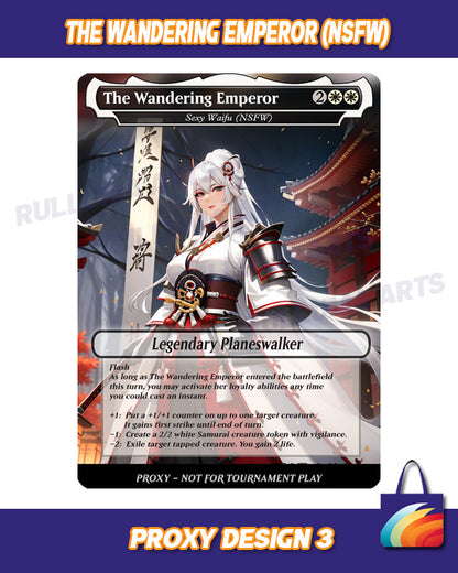 The Wandering Emperor - MTG Proxy - NSFW Version