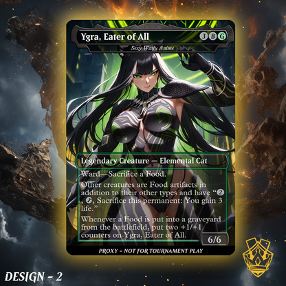 Ygra, Eater of All - MTG Proxy - NSFW Version